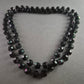 Elegante schwarze Glasperlenkette – Zeitlose Schönheit für jeden Anlass