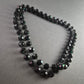 Elegante schwarze Glasperlenkette – Zeitlose Schönheit für jeden Anlass