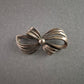 Vintage-Schleifenbrosche aus 835er Silber – Klassische Eleganz