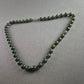 Edle Vintage-Jadekette – Eleganter Halsschmuck mit Messingverschluss