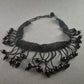 Elegantes handgefertigtes Perlen-Collier in Schwarz – Exklusives Vintage-Design