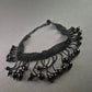 Elegantes handgefertigtes Perlen-Collier in Schwarz – Exklusives Vintage-Design