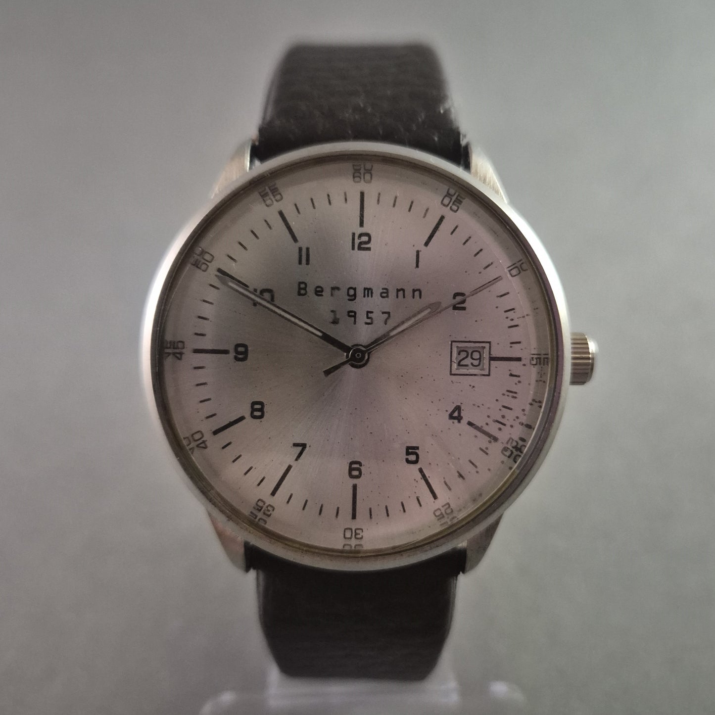 Klassische Bergmann Herrenarmbanduhr – Eleganz mit zeitlosem Charme