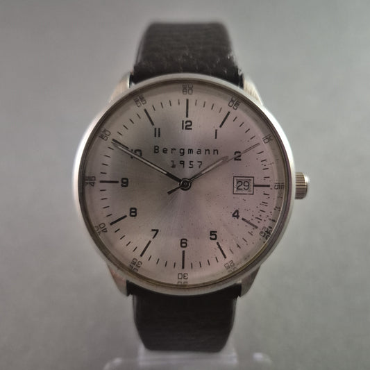 Klassische Bergmann Herrenarmbanduhr – Eleganz mit zeitlosem Charme