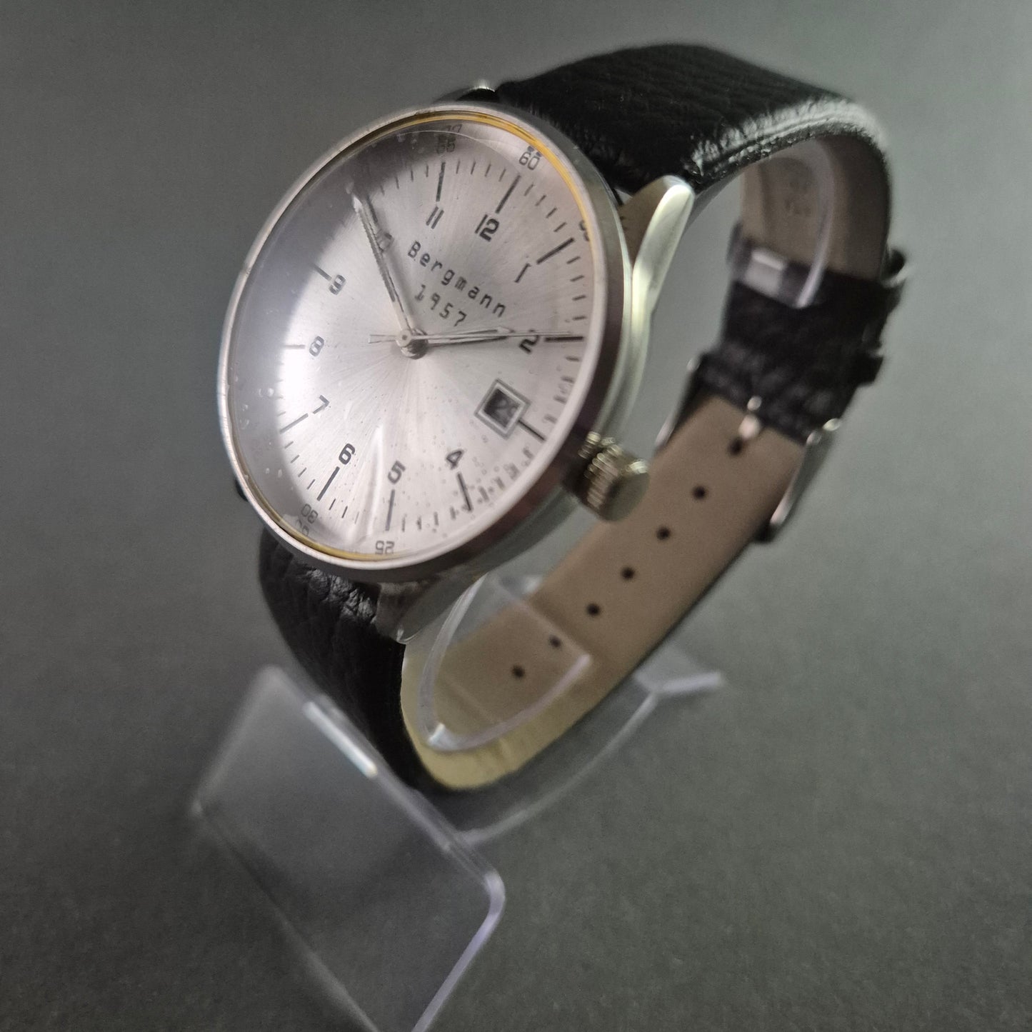 Klassische Bergmann Herrenarmbanduhr – Eleganz mit zeitlosem Charme