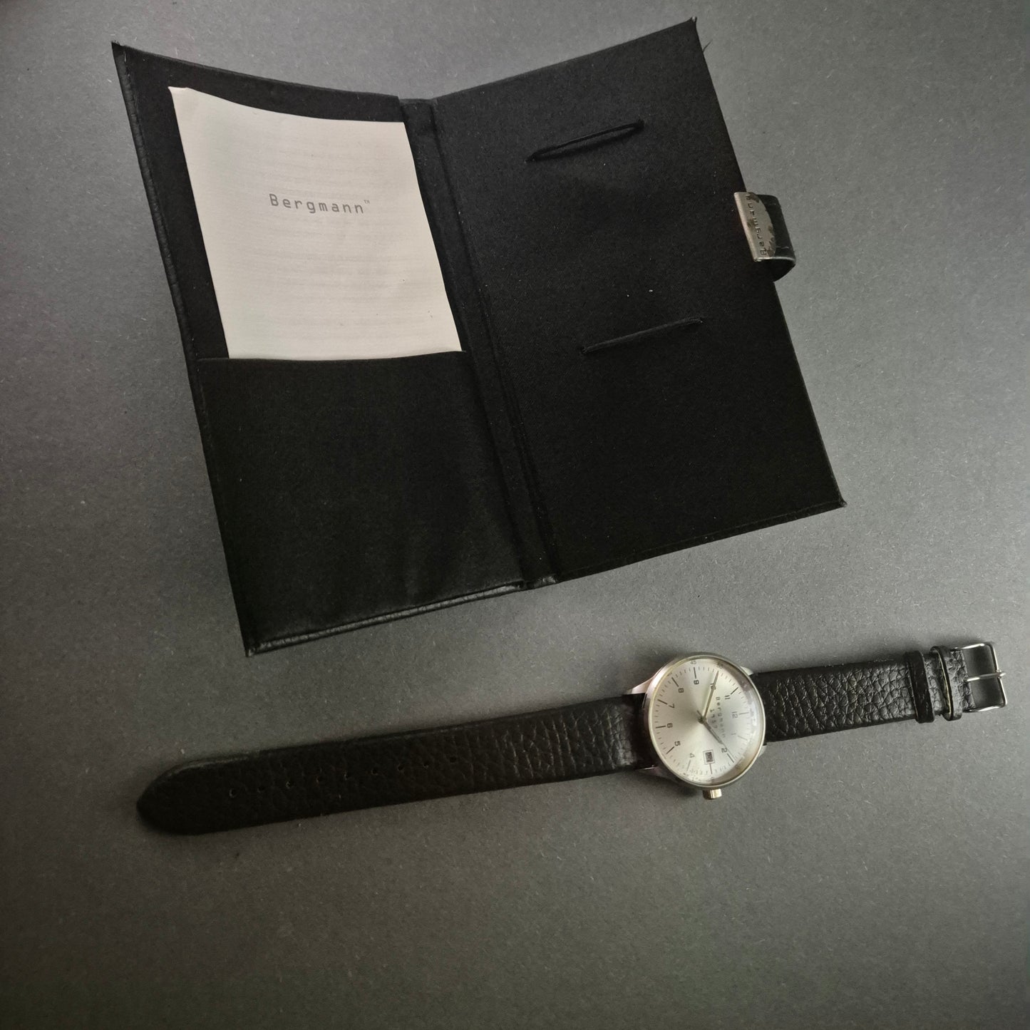 Klassische Bergmann Herrenarmbanduhr – Eleganz mit zeitlosem Charme