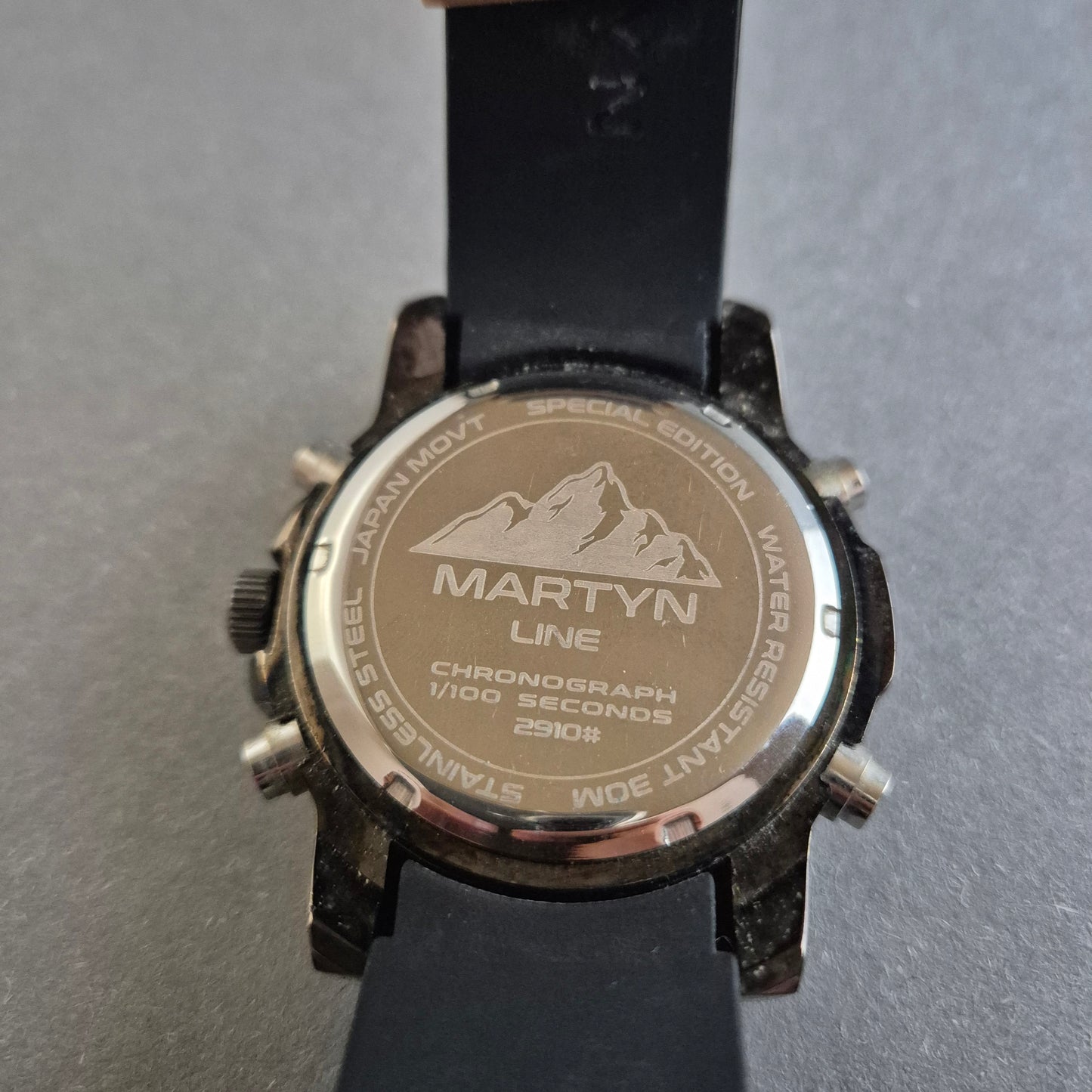 Martyn Line Herrenarmbanduhr Chronograph mit Kompass-Design