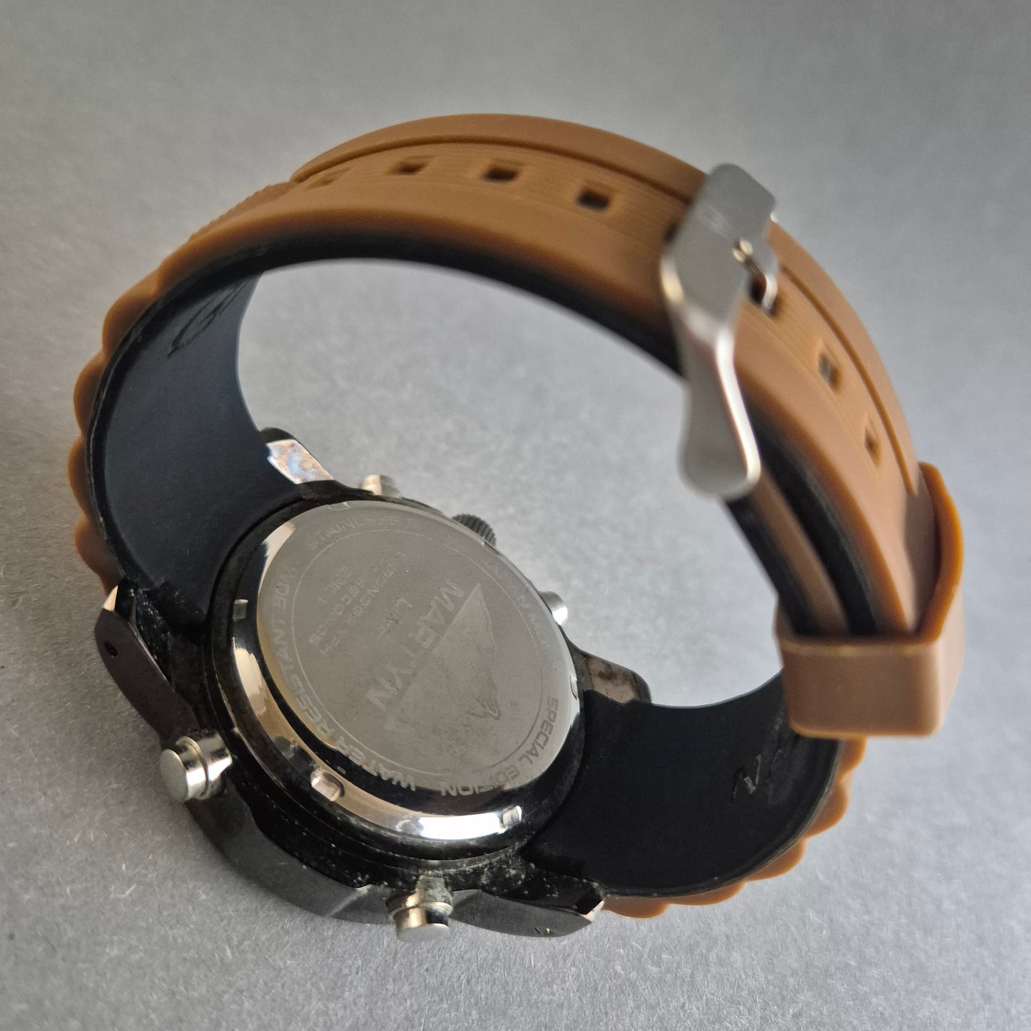 Martyn Line Herrenarmbanduhr Chronograph mit Kompass-Design
