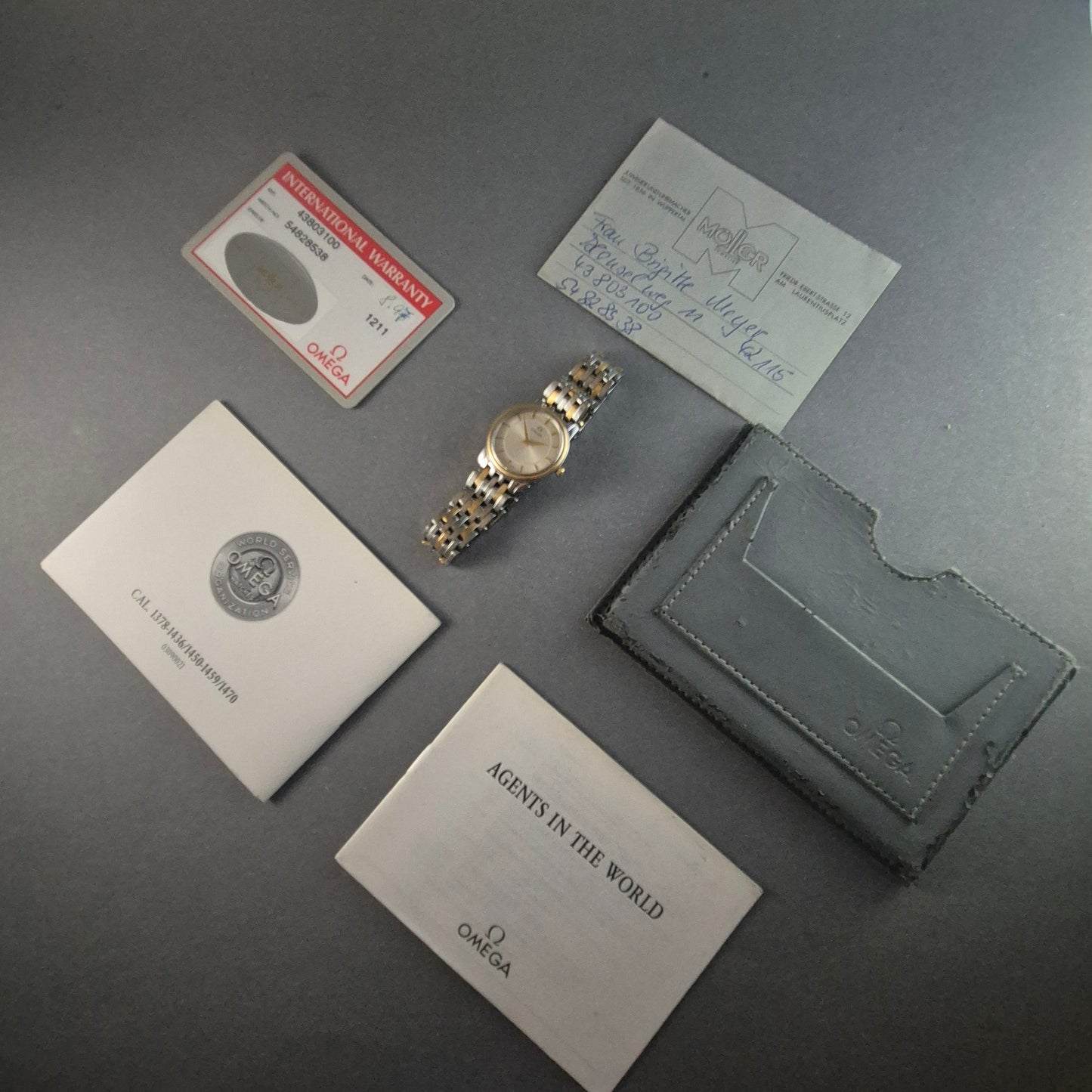 Luxuriöse Omega Damenarmbanduhr – Zeitlose Eleganz in Gold-Bicolor