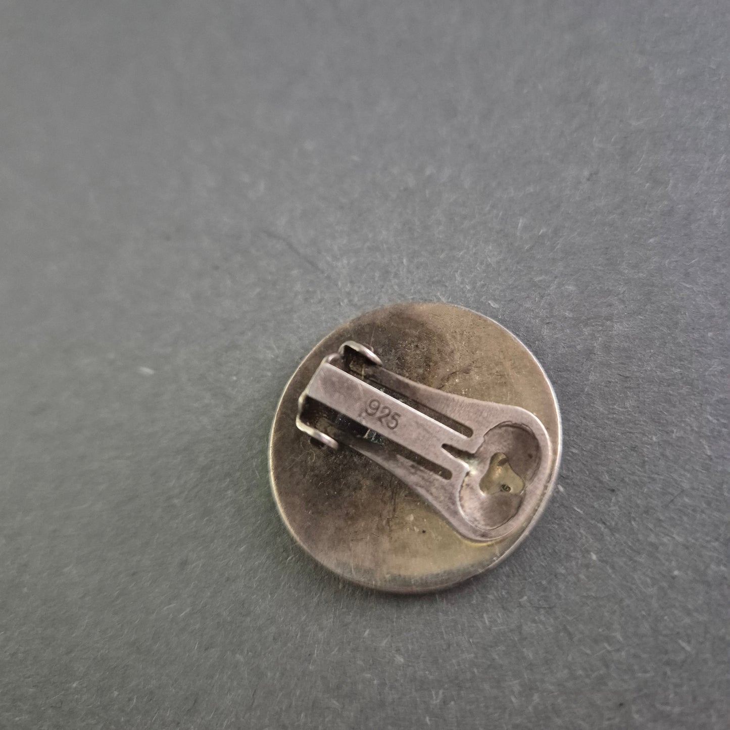 Vintage Silberne Anstecknadel mit Bergmotiv