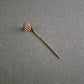 Vintage Anstecknadel mit USA-Wappen – Patriotic Style in Emaille