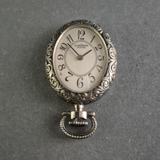 Elegante Pallas Para Taschenuhr – Vintage-Design mit filigraner Gravur