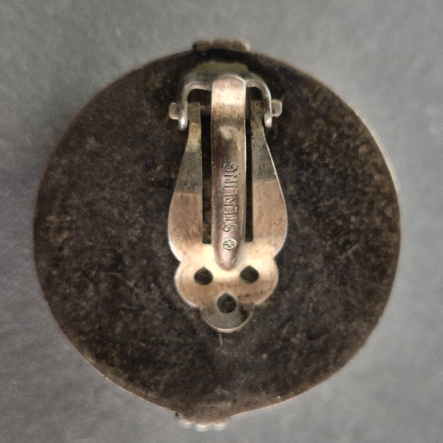 Vintage Sterling Silber Clip-Ohrringe – Zeitlose Eleganz im Retro-Stil