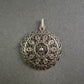 Eleganter Silberanhänger – Filigrane Handwerkskunst im Vintage-Stil
