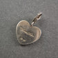 Silberanhänger Herz „Love“ – Romantisches Design mit Gravur