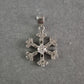 Schneeflocken-Anhänger aus Silber – Funkelnde Eleganz mit Zirkonia