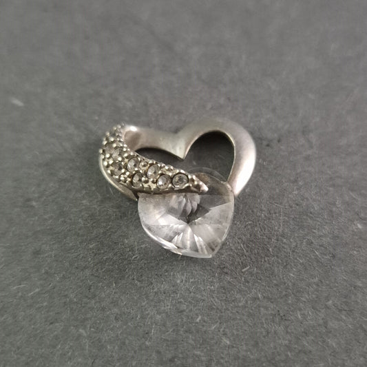 Eleganter Herz-Anhänger aus 925er Silber mit Zirkonia – Romantischer Glanz