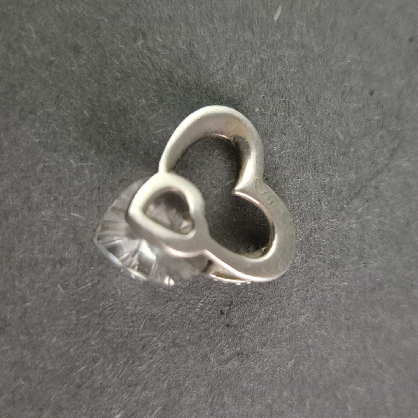 Eleganter Herz-Anhänger aus 925er Silber mit Zirkonia – Romantischer Glanz