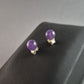 Amethyst Ohrstecker aus Silber – Eleganz in Violett