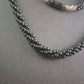 Elegantes Perlen-Set: Halskette und Armband mit schwarzem Onyx