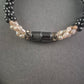 Elegantes Perlen-Set: Halskette und Armband mit schwarzem Onyx