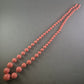 Elegante Vintage-Korallenkette – Zeitloses Schmuckstück für stilvolle Auftritte