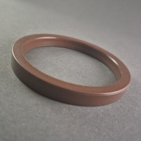 Eleganter Vintage-Armreif aus Bakelit – Zeitloses Accessoire in Schokoladenbraun