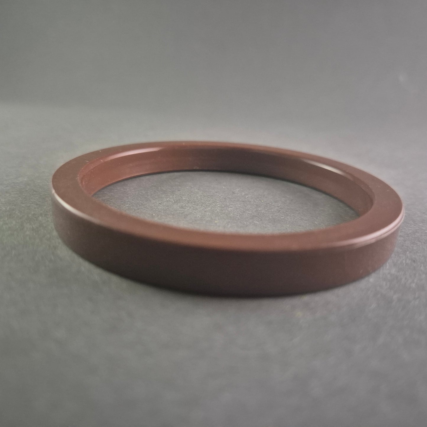 Eleganter Vintage-Armreif aus Bakelit – Zeitloses Accessoire in Schokoladenbraun