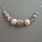 Elegante Vintage-Glasperlenkette in zarten Pastelltönen – Zeitlose Leichtigkeit