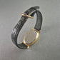 Elegante CMI Damenarmbanduhr – Goldenes Ovales Design mit römischen Ziffern