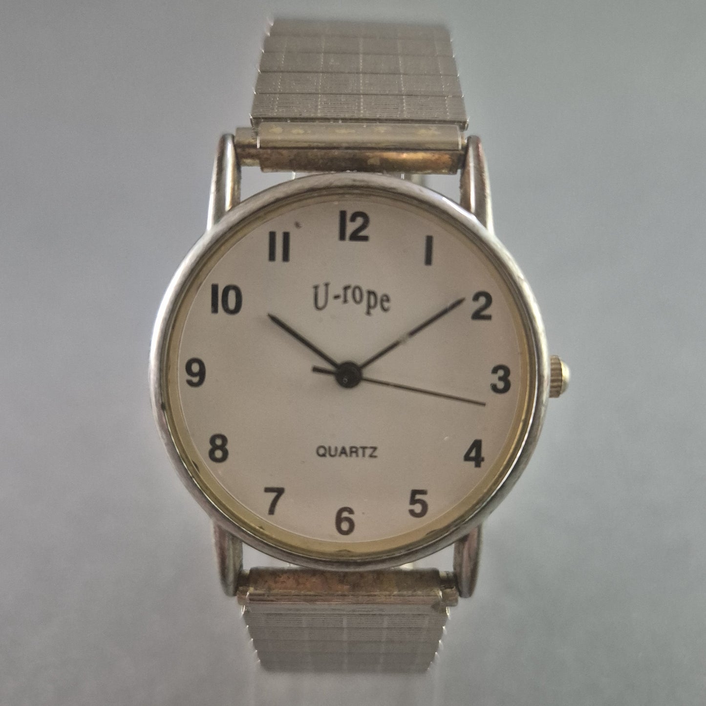 Elegante U-rope Herrenarmbanduhr – Klassisches Design mit Edelstahlarmband