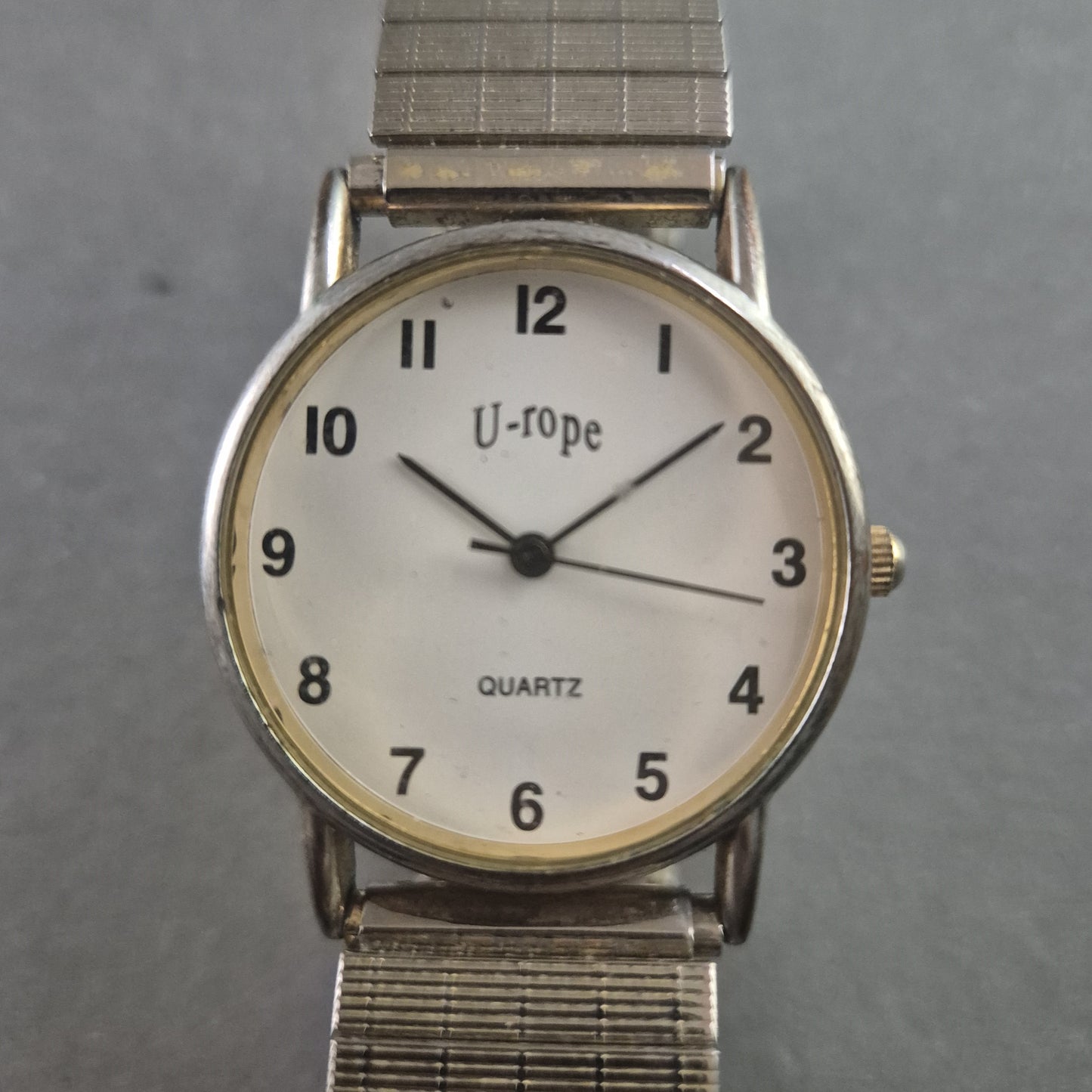 Elegante U-rope Herrenarmbanduhr – Klassisches Design mit Edelstahlarmband