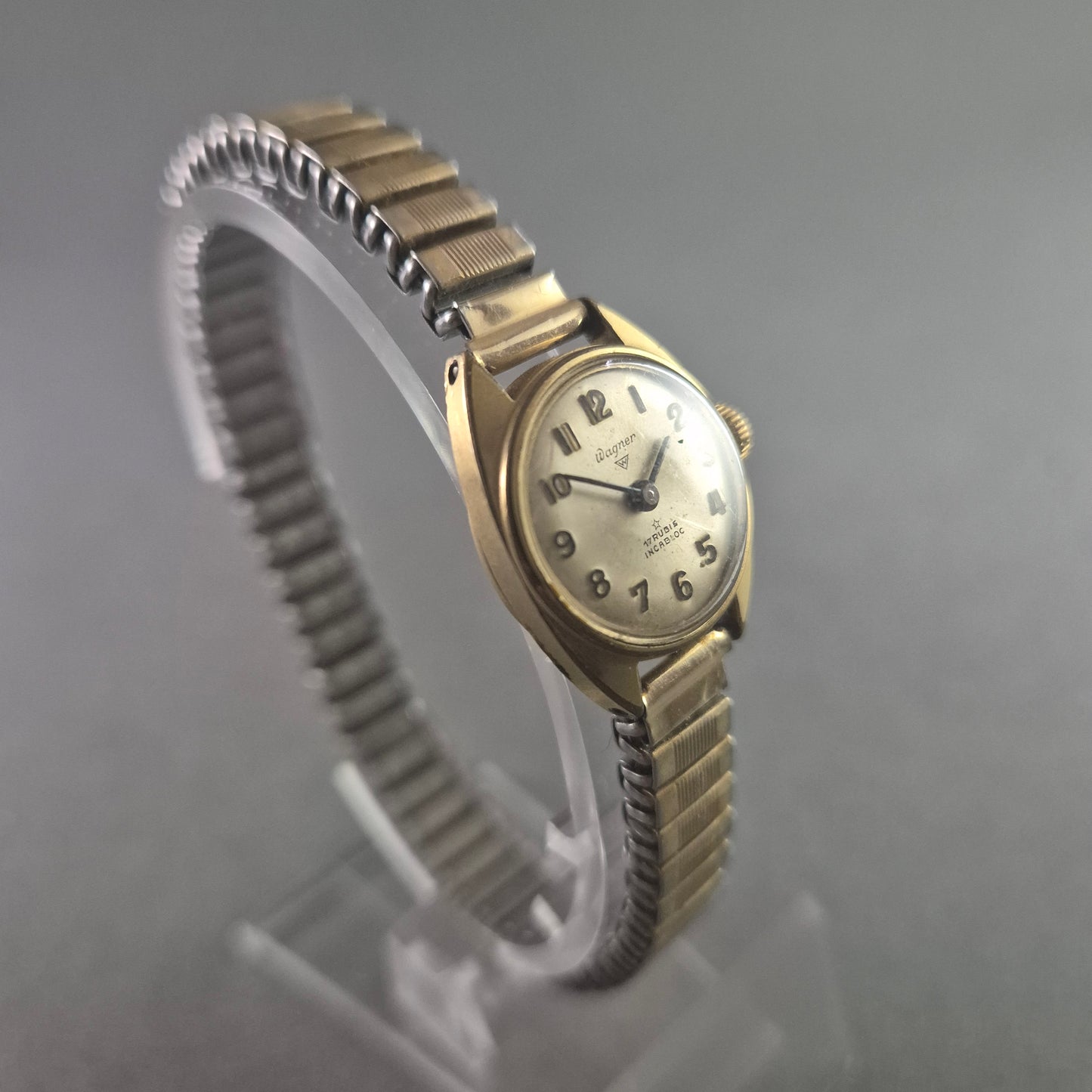 Wagner Armbanduhr Klassisches Design mit 17 Rubis