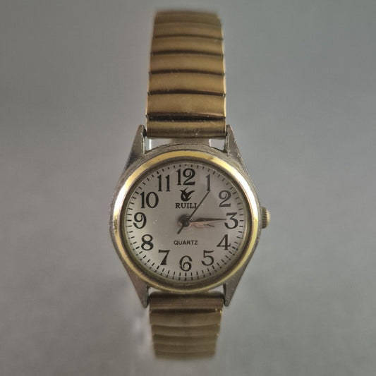 Klassische Ruili Damenarmbanduhr – Zeitloses Design mit Flexiblen Metallarmband