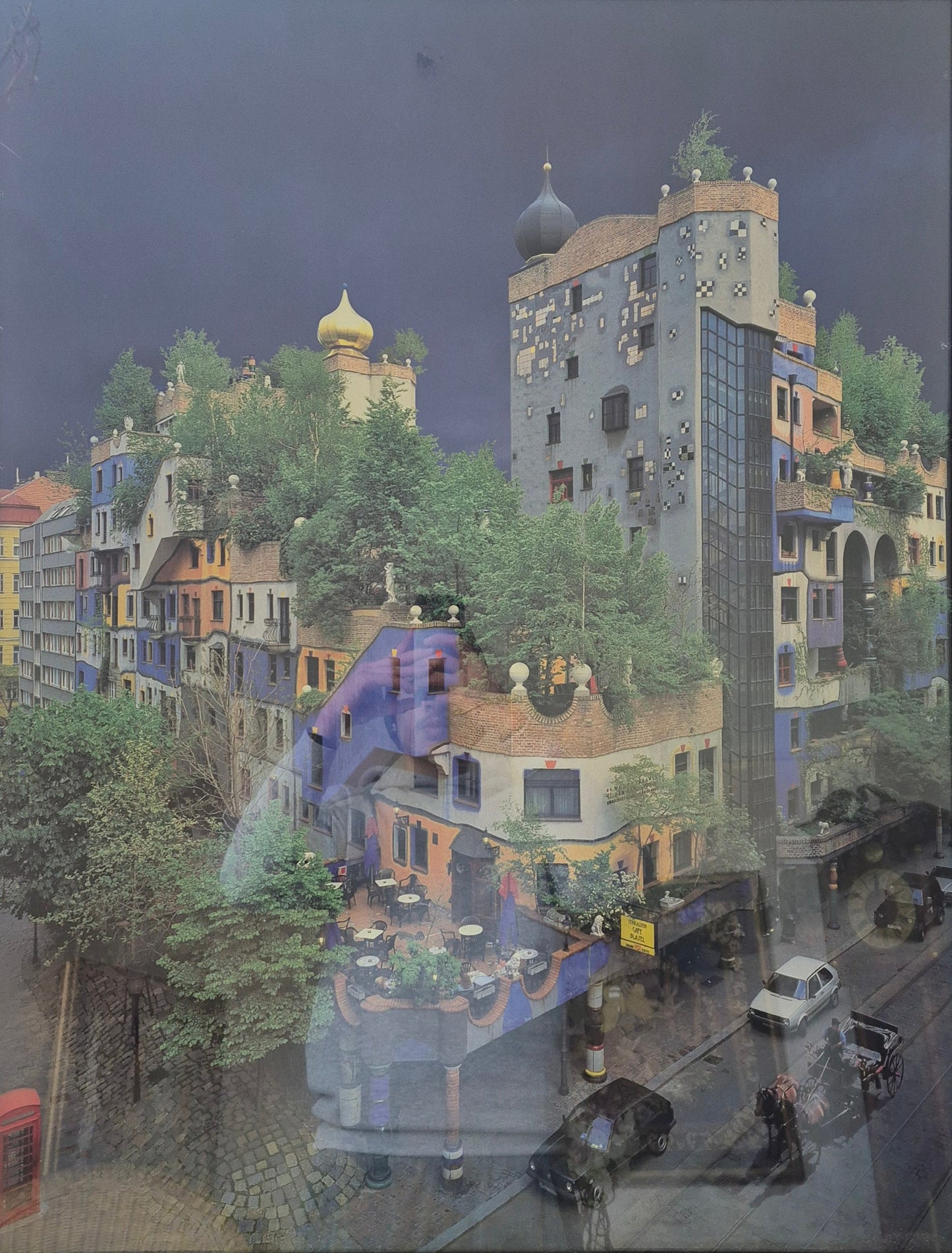 Friedensreich Hundertwasser (1928-2000) Fotografie Kunstdruck 76x57cm