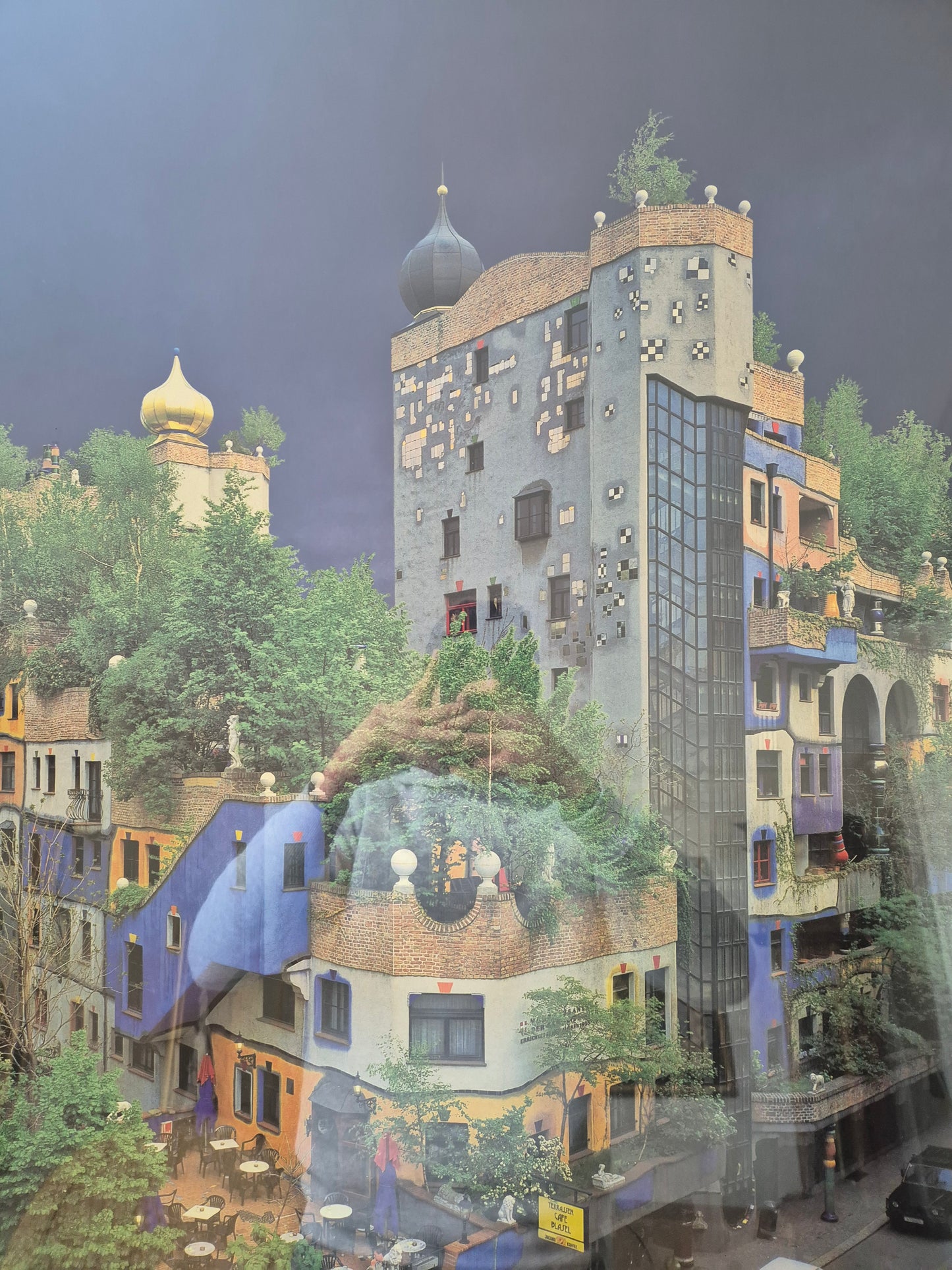 Friedensreich Hundertwasser (1928-2000) Fotografie Kunstdruck 76x57cm