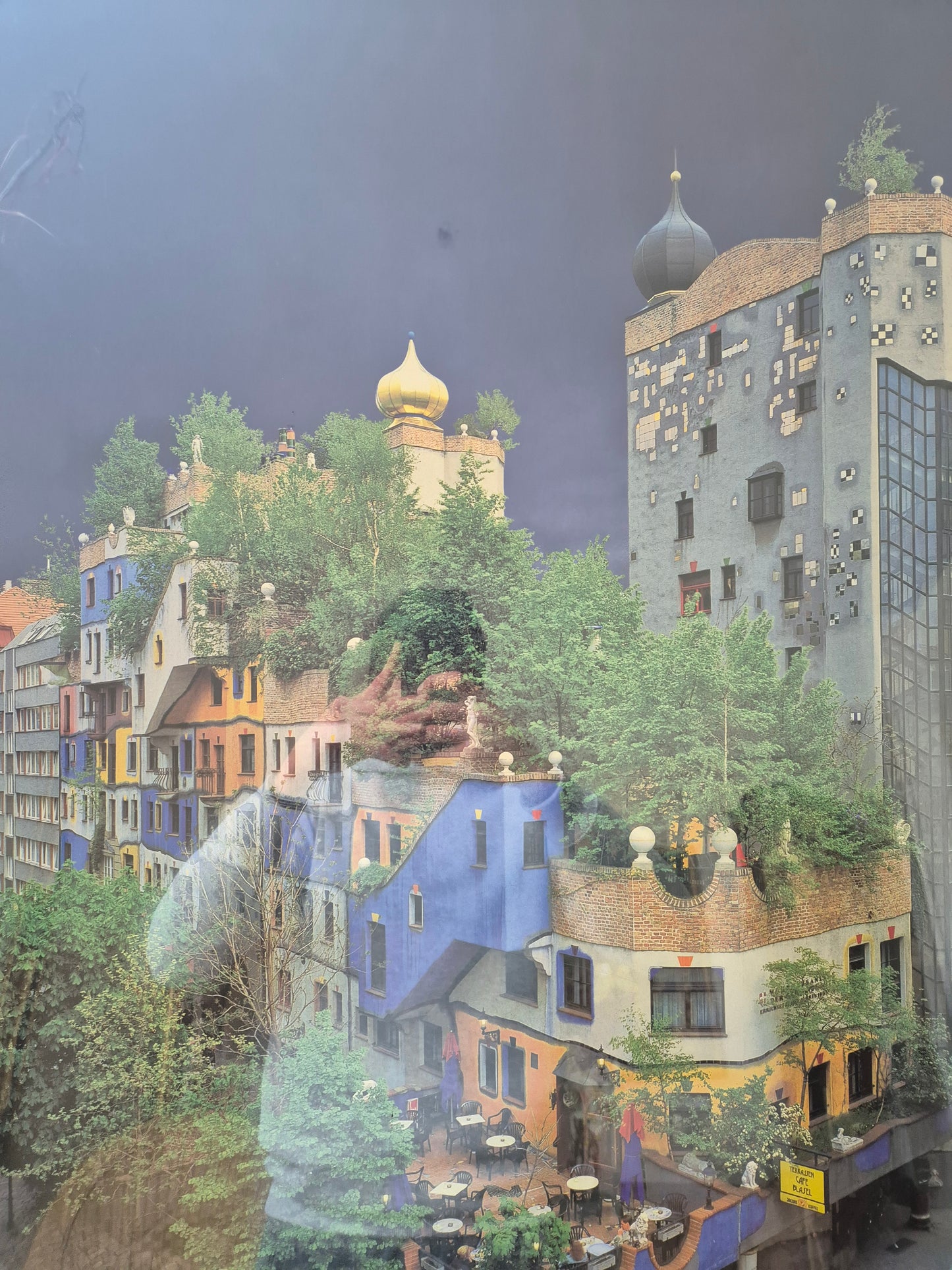 Friedensreich Hundertwasser (1928-2000) Fotografie Kunstdruck 76x57cm