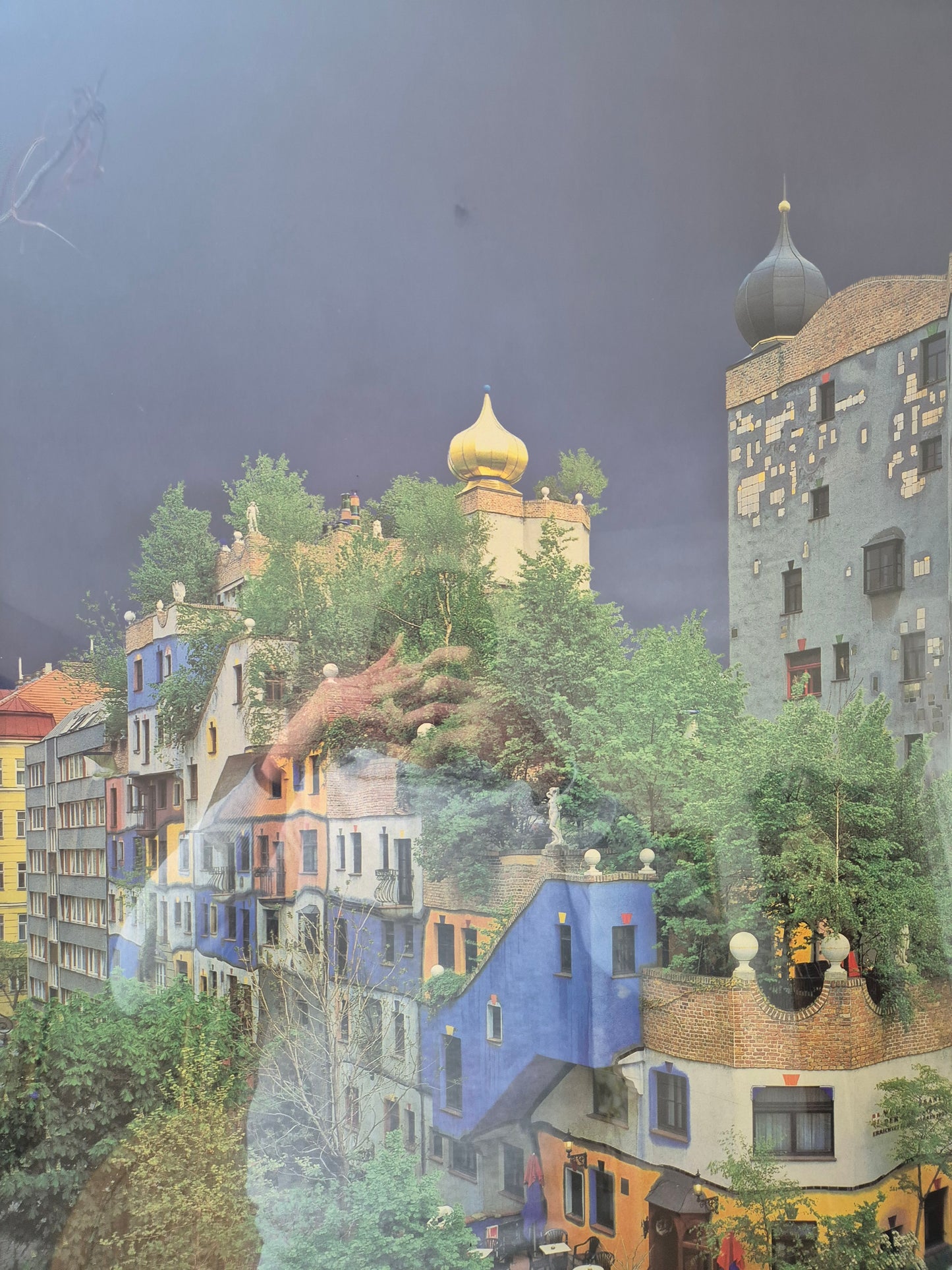 Friedensreich Hundertwasser (1928-2000) Fotografie Kunstdruck 76x57cm