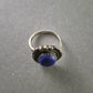 Vintage Silberring mit Lapislazuli
