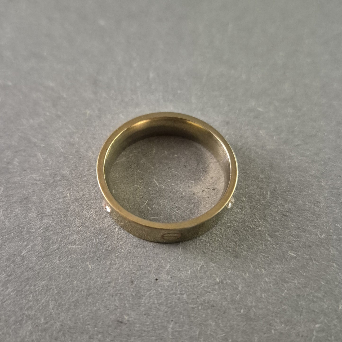 Eleganter Goldring – Klassisches, zeitloses Design