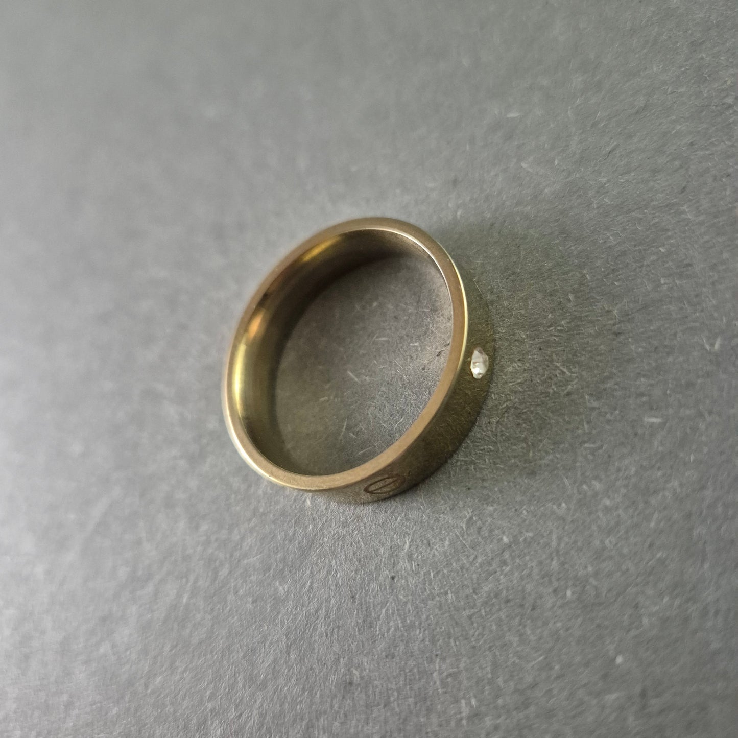 Eleganter Goldring – Klassisches, zeitloses Design