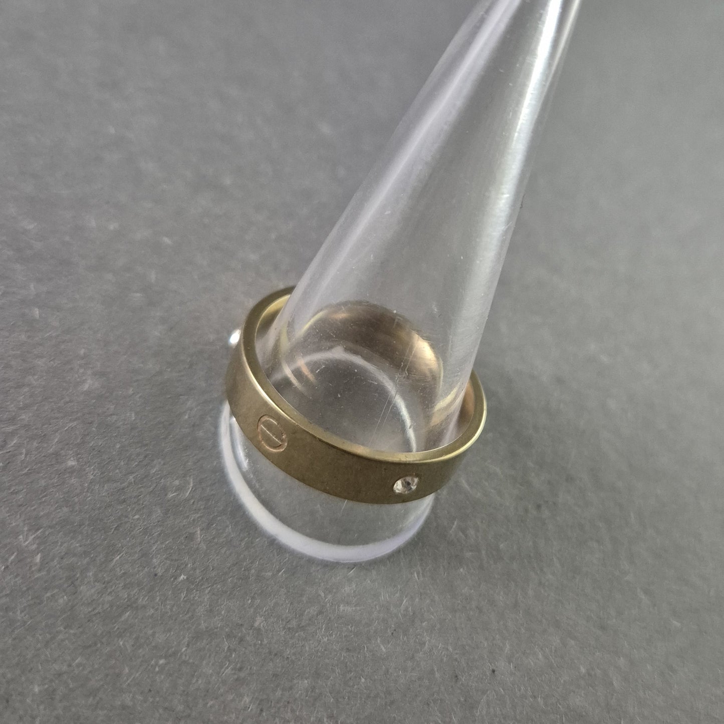 Eleganter Goldring – Klassisches, zeitloses Design