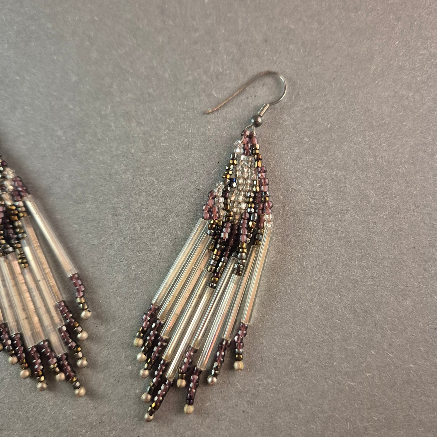 Vintage-Perlenohrringe im filigranen Ethno-Stil