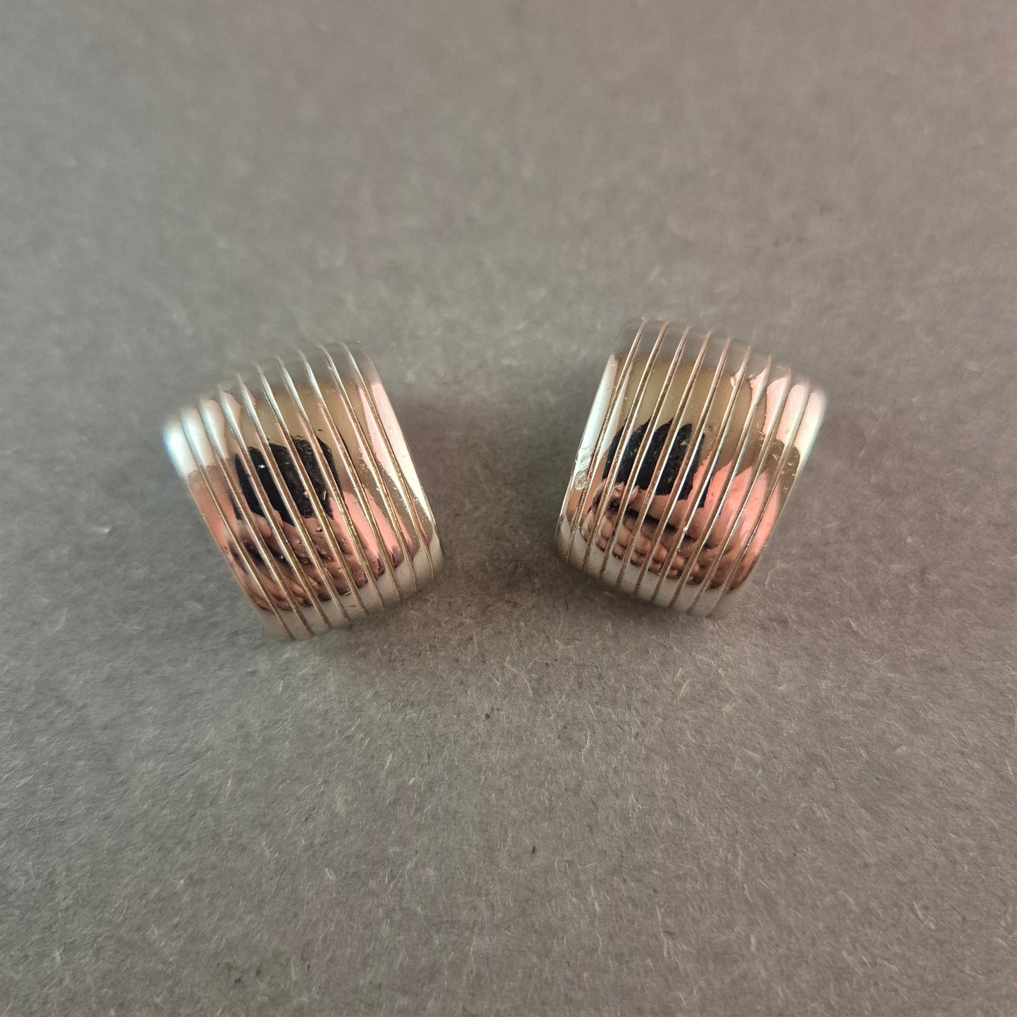 Pierre Lang Vintage-Clip-Ohrringe in Silberoptik