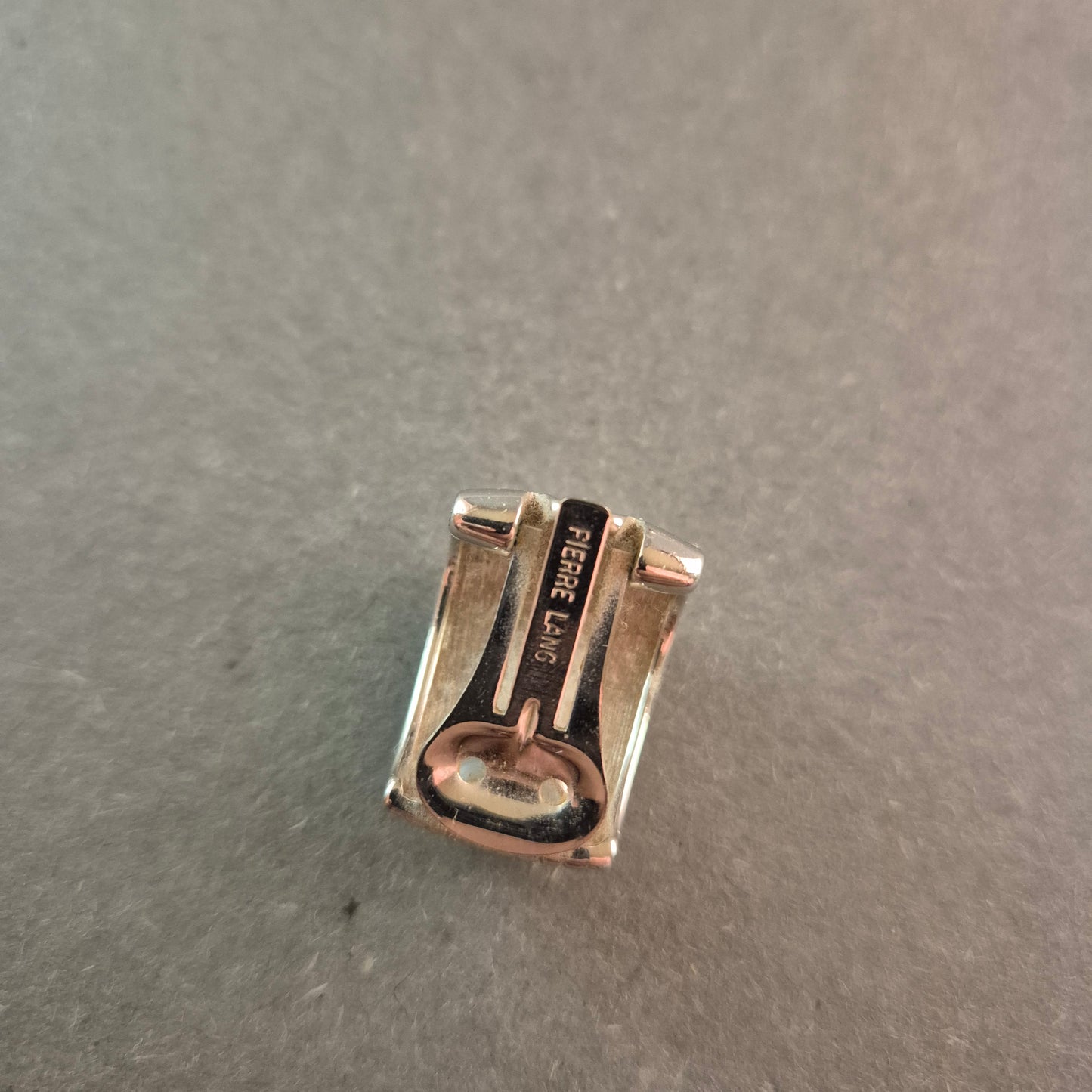 Pierre Lang Vintage-Clip-Ohrringe in Silberoptik