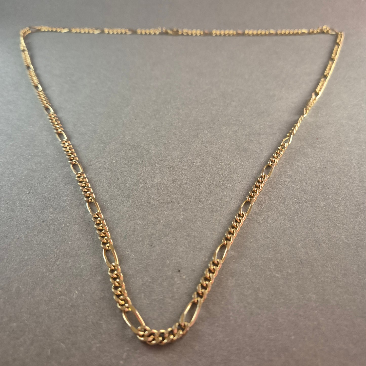 Vergoldete Figarokette – Zeitlose Eleganz für Herren & Damen