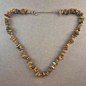 Tigeraugen-Stein Kette – Naturstein-Schmuck mit einzigartiger Maserung