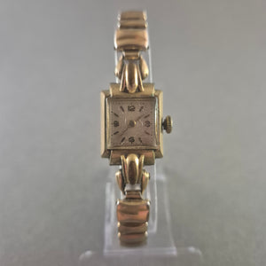 Antike Damenarmbanduhr – Vergoldetes Design mit Vintage-Charme