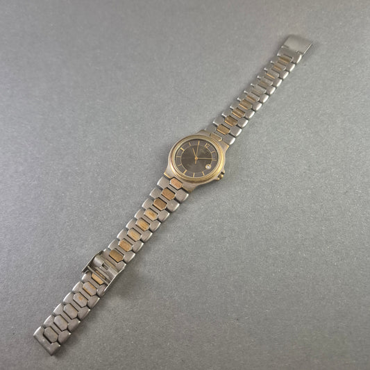 Klassische CMI Armbanduhr – Elegantes Design mit Datumsanzeige