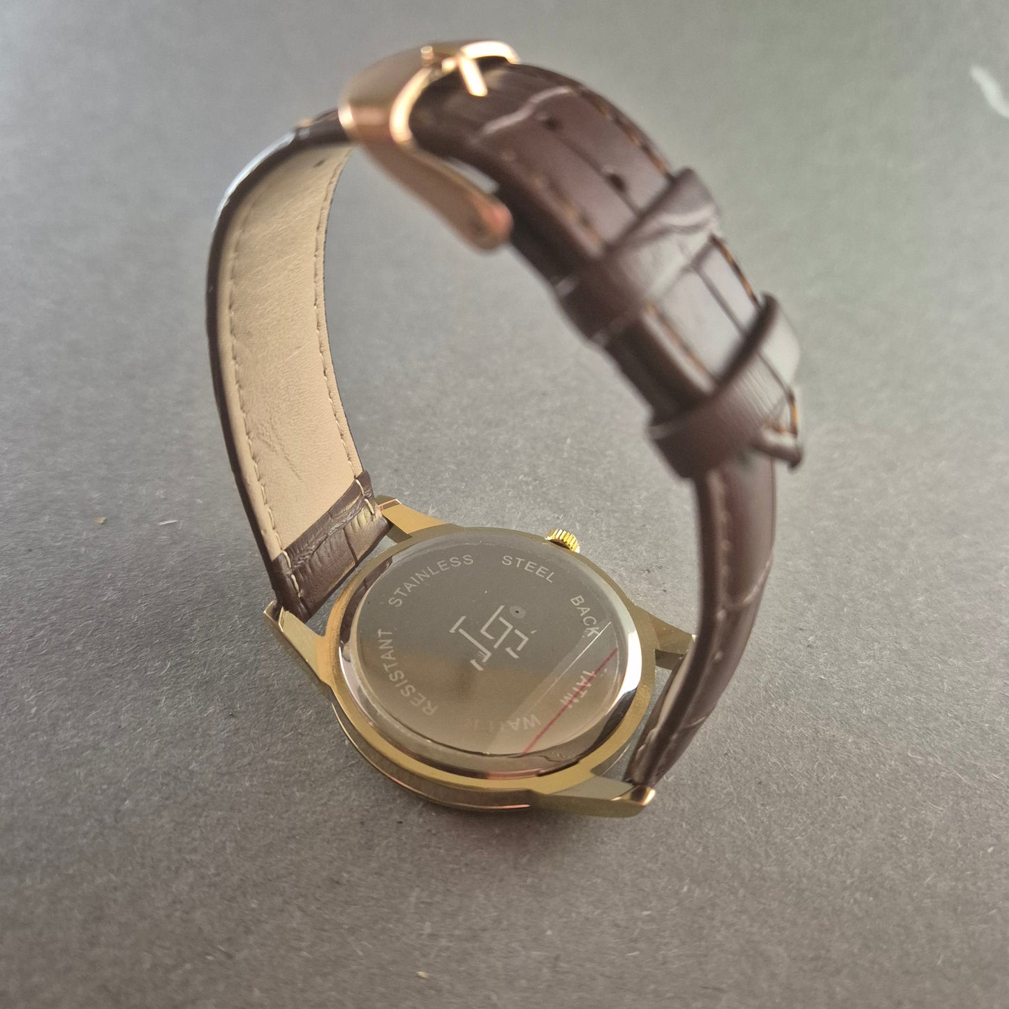 Elegante ET Armbanduhr – Klassisches Design mit Lederarmband